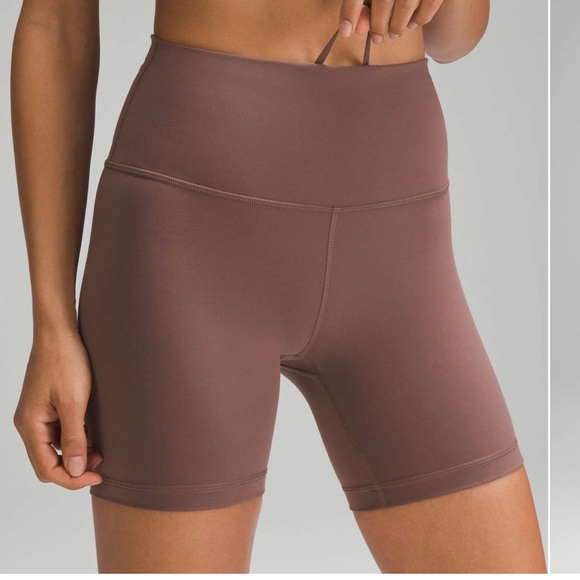 Lululemon Wunder Train Shorts with 6 inch inseam in Dark Oxide - Picture 2 of 7